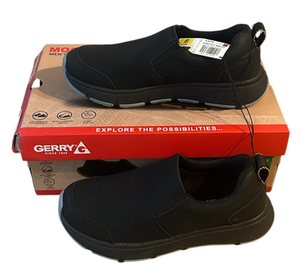 Gerry Men's Moc II Shoe Black Size 8